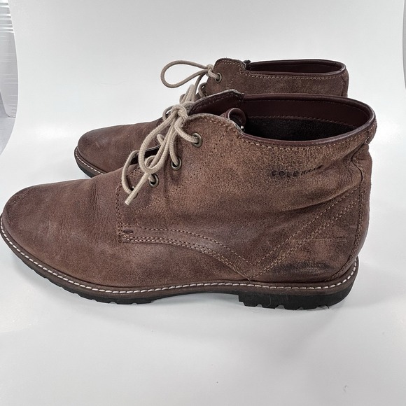 Cole Haan Grand Nathan 8.5 M Chukka Ankle Boot Brown Suede Men\'s